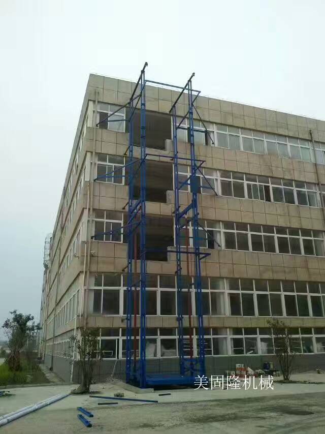 琼海室外双臂导轨式升降机厂家